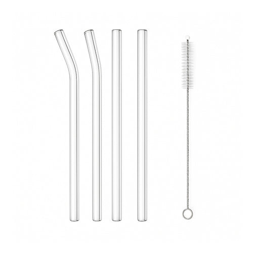 CLAREO - GLASS STRAWS SMALL