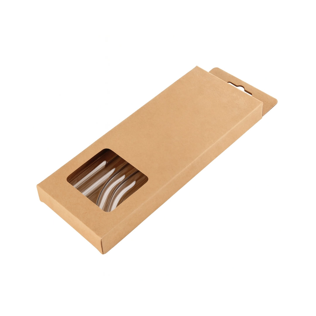 CLAREO - GLASS STRAWS LARGE